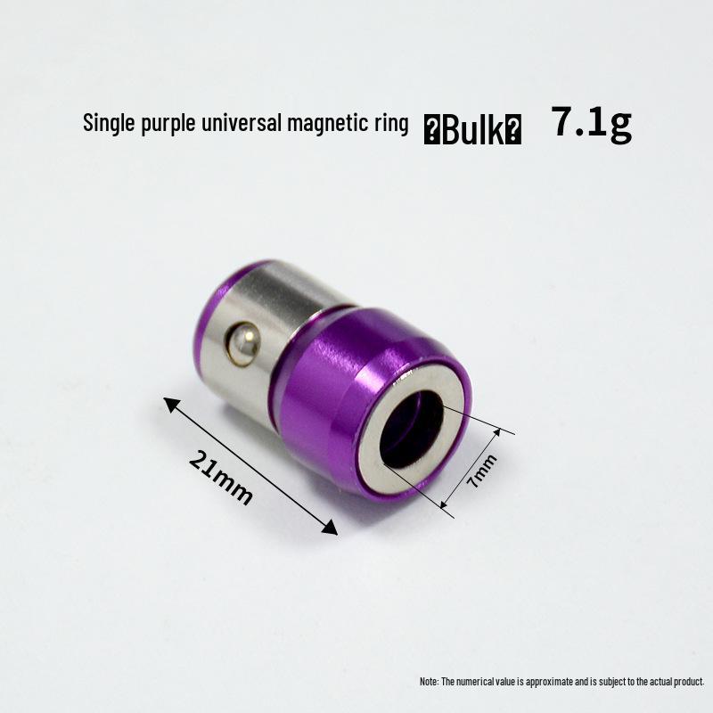 Bead-Type Anti-Drop Magnetic Ring for Strong Magnetized Cross Screwdriver