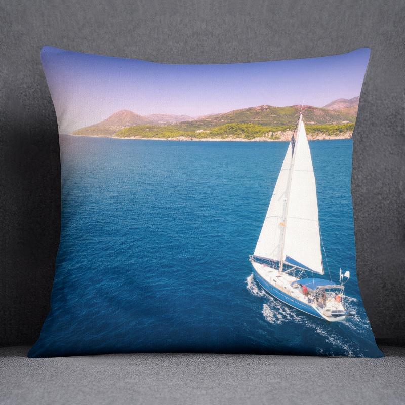 45x45cm Psychedelic Sky Series Decorative Pillowcase Living Room Sofa Office Cushion Cover  Aesthetic Bedroom Home Decor