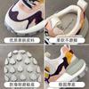 Leather small waist platform waffle Forrest Gump shoes new autumn super fire sports casual dad shoes