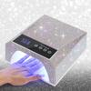 High-Power Wireless Rechargeable Nail Lamp - Quick Dry UV Curing Light for Salon Phototherapy