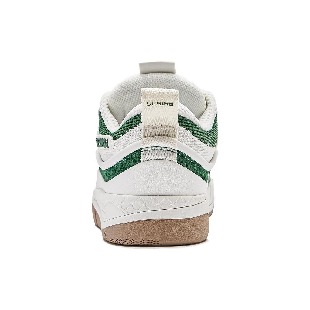 Li Ning CF Yuh 3.5 Dirty Bag Comfortable And Breathable Abrasion Resistant Low top Casual Shoes Women's Mist White AGCT332-1