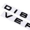 For DISCOVERY Hood Rear Trunk Logo Sticker Round Font Letter Emblem Badge Car Accessories
