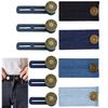 12/16/24/26 pcs Strong Elasticity Button Extenders Button Style Waistband Expander  for Jeans