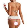Hot New Sexy Nurse Cosplay Lingerie Hot Nurse Uniform Erotic Lingerie Sexy Costumes Set for Women Sexy Nurse Uniform Skirt