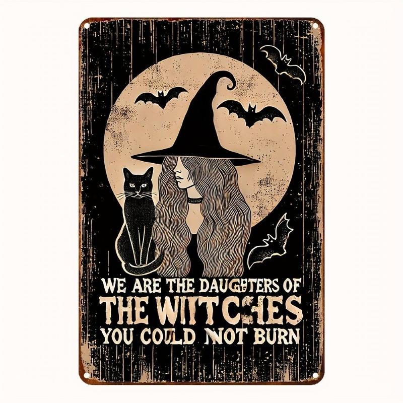Halloween Metal Tin Sign Wall Decor 20x30cm