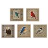 Cardinal Cross Stitch Kit DIY Needlepoint Printed Cross Stitch Art Bird Cotton Embroidery Craft Home Wall Art Decoration