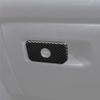 For 19-24 Dodge Ram 3500/2500/1500 Carbon Copilot Storage Box Handles Cover Trim