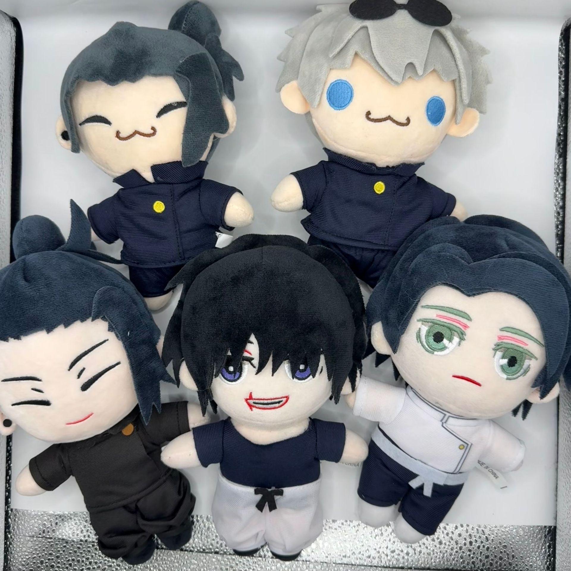Kawaii Jujutsu Kaisen Plüschtier Cartoon Spielcharakter Satoru Gojo Getou Suguru Plüsch Jujutsu