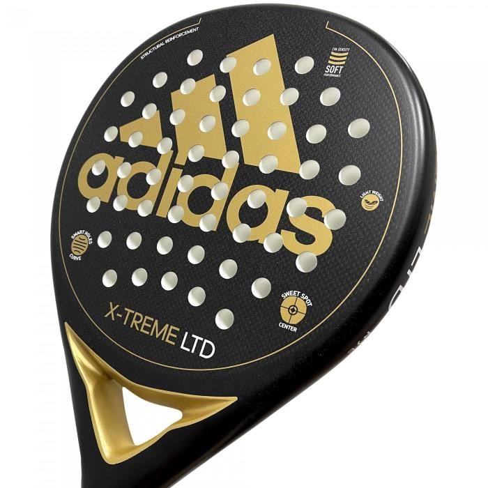 Padelracket - Adidas - X-Treme LTD Svart & Eller - EVA-skum - Smart Holes Curve