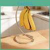 Stainless Steel Banana Hook Creative Desktop Storage Rack For Home And Living Spaces