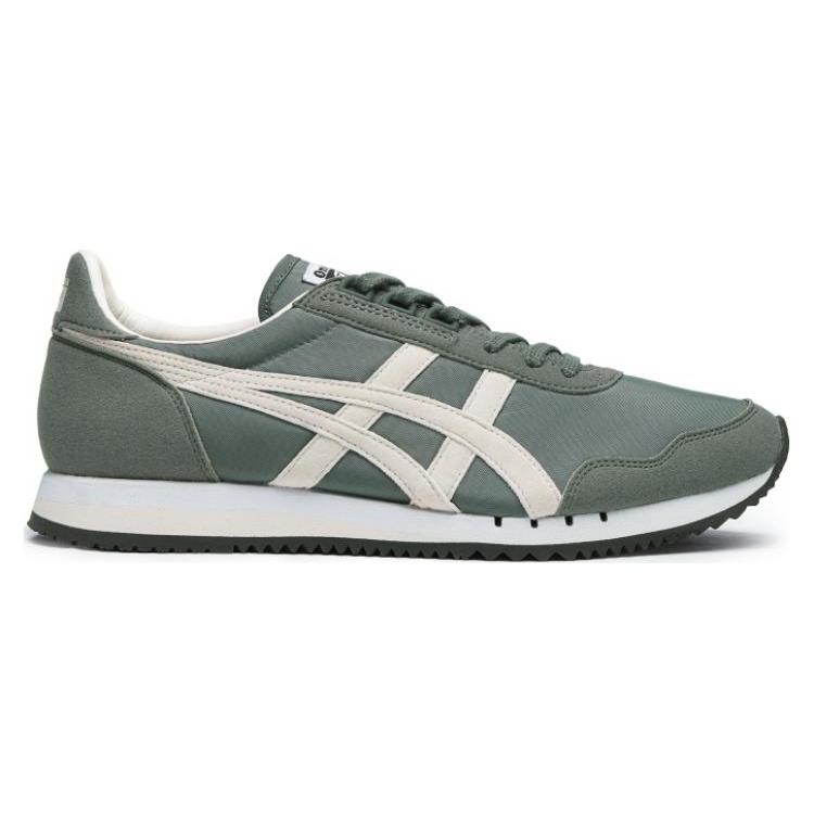 Onitsuka Tiger Dualio Marathon Running Shoes 'Green Cream White' 1183B545-400