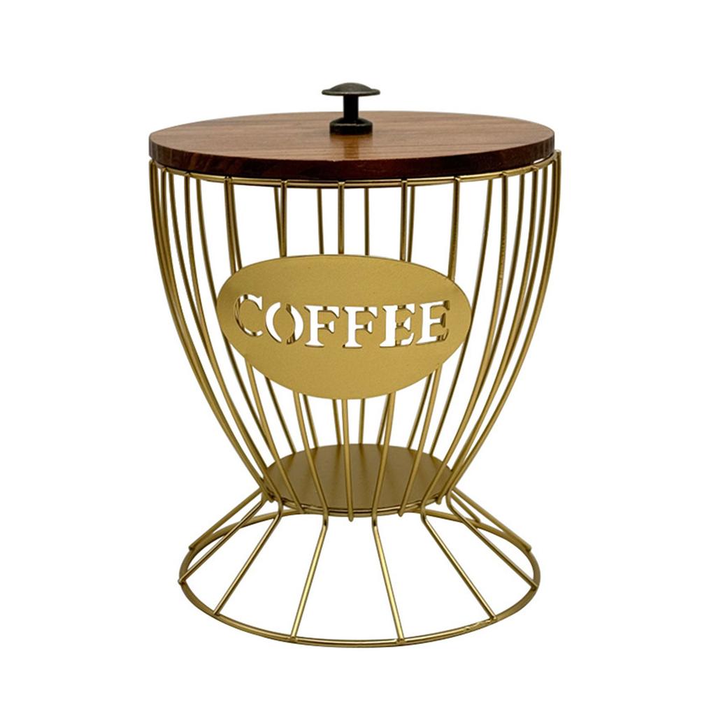 Modern Capsules Coffee Organizers Functional Coffee Storage Rack Portable Storage Organizers Durable Display Stand