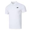 Basic Sports Series Logo Design Comfortable Breathable Short Sleeve Polo Shirt Men Tops Bright-White P122M053-0019