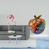Flamingo Resin Statue Bird Sculpture Home Decor Fireplace Modern Art Garden Figurine with Metal