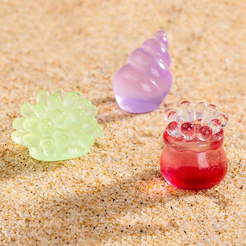 1Pc Home Decoration Cute Micro Landscape Colorful Artificial Coral Resin Ornaments For Fish Tank Aquarium Accessories