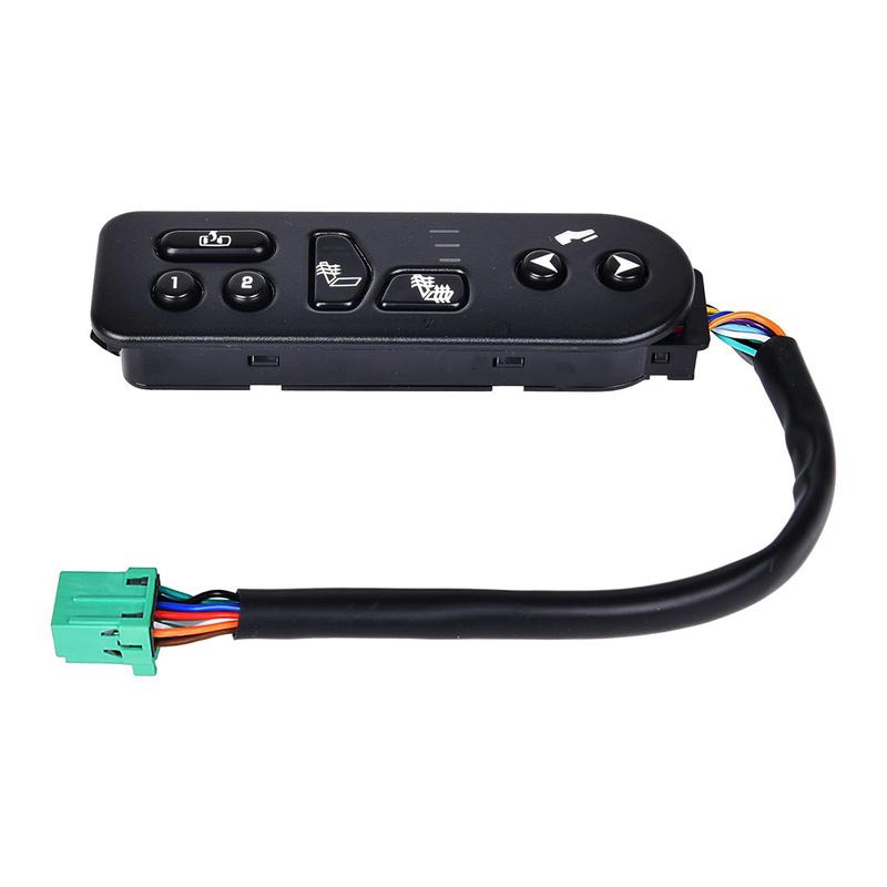 Electric Power Seat Heater Switch Control Button 15116862 for Chevrolet Escalade Tahoe Yukon Avalanche 2003 2004 2005 2006