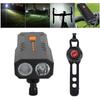 Portable USB Rechargeable Bike Front Light Bicycle Taillight Cycling Light Safety Flashlight