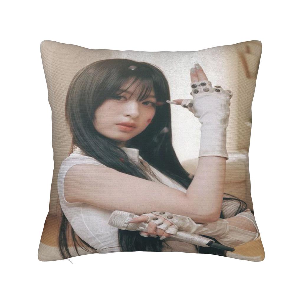 Měkký a Sladký Domov AHYEON babymonsters kpop Dekorace Povlaky na Polštáře Merch Povlak na Polštář Zip Více Velikostí