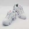 AR3566-100 Nike Shox TL White Max Orange Metallic Silver (Women's)