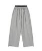 Saendeulig Double Sweat Pants_Melange Gray