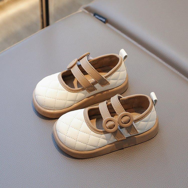 Girls' leather shoes Spring and Autumn 2025 new children's Xiaoxiangfeng princess shoes foreign Mary Jane baby soft-soled Doudou shoes