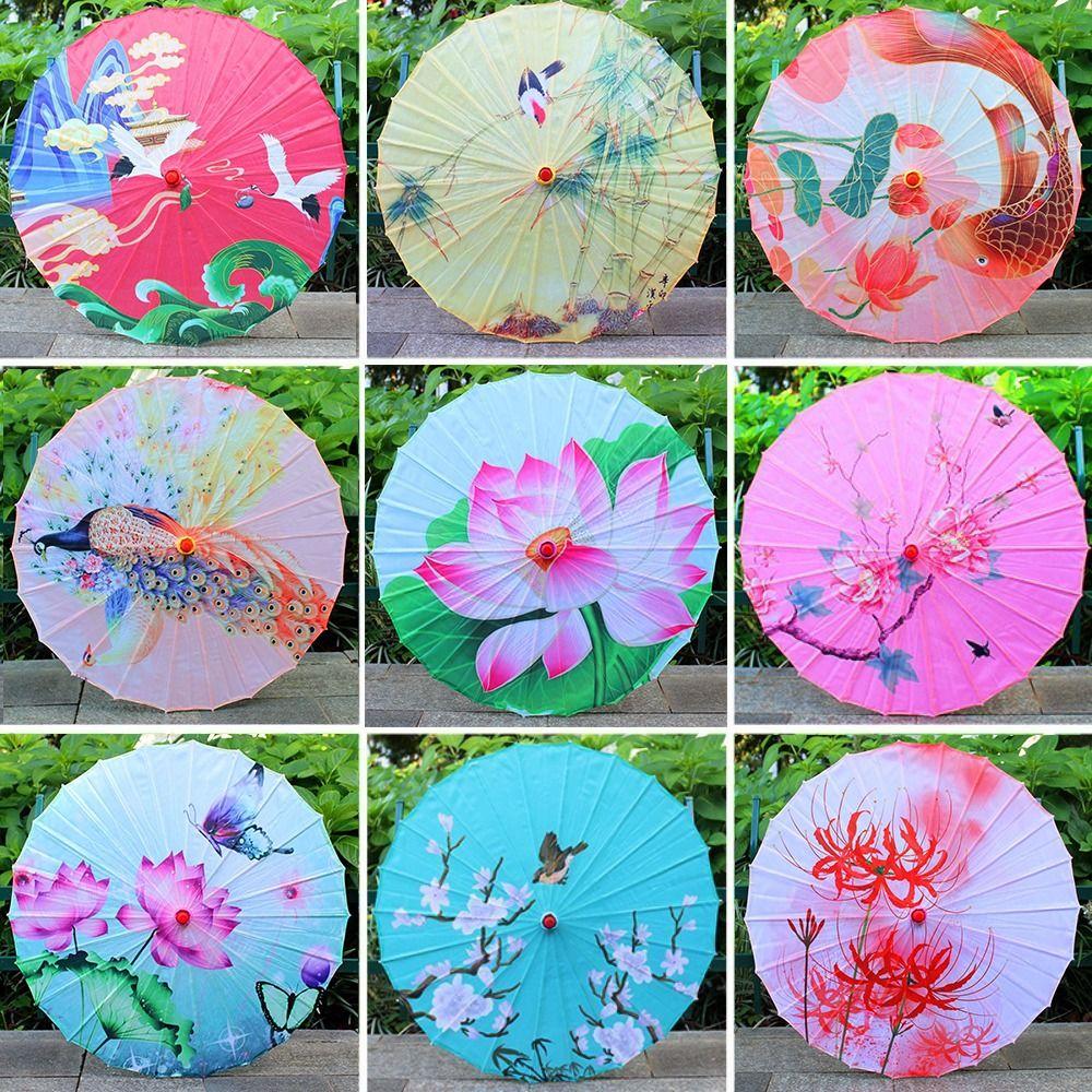Chinese Antique Style Kids Decorative Umbrella  Bridesmaids Party Scenery