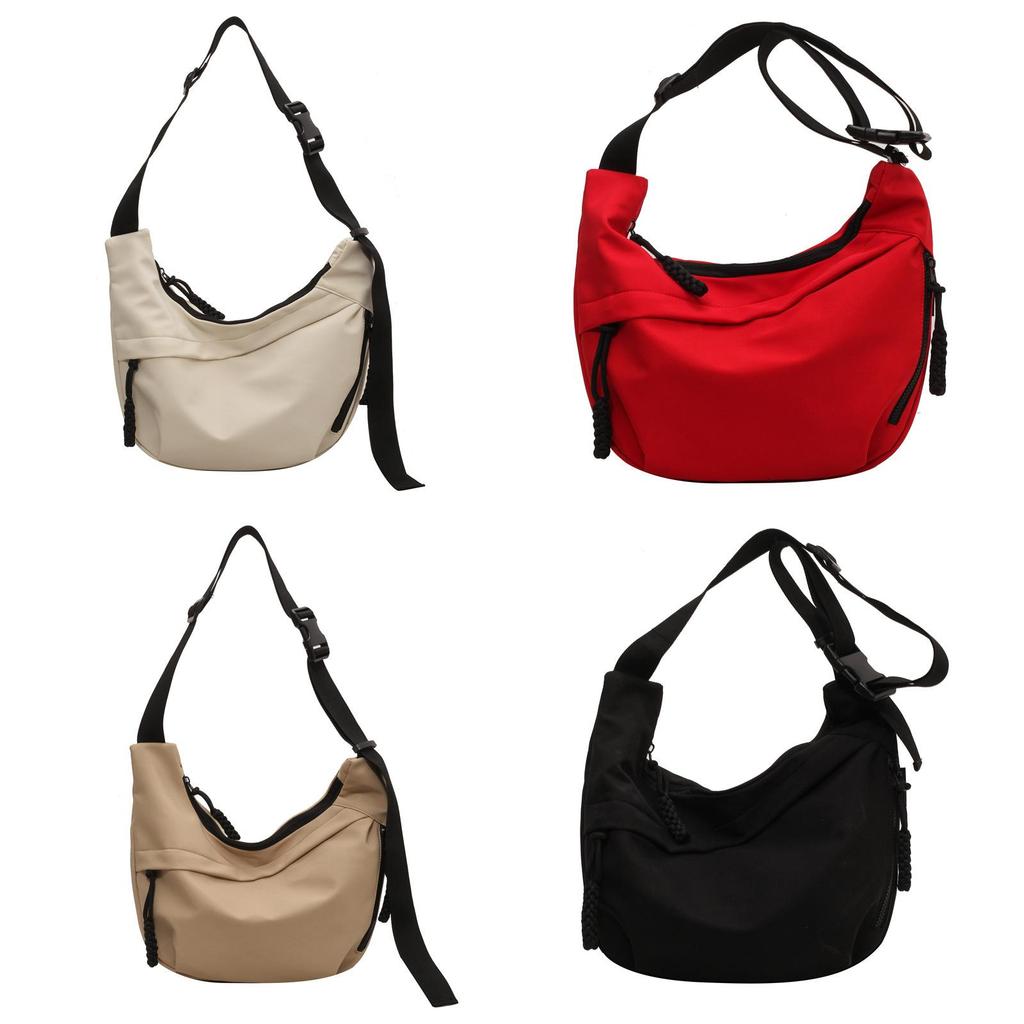Oxford Cloth Casual Crossbody Bag For Women With Color Block Design For Daily Use