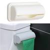 Trash Bag Organizer Plastic Punch Free Wall Mount Garbage Bag Dispenser Holder for Home Kitchen