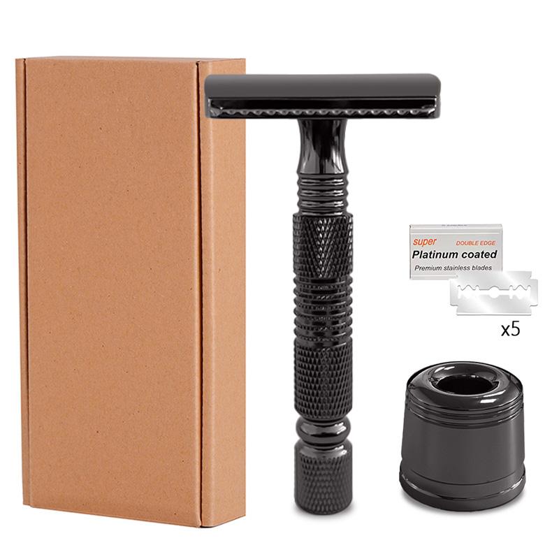 Safety Razor Anti Slip Classical Double Sided Shaver Twin Blade Shaving Shave For Men Daily Hair Remove Personal Care Tools