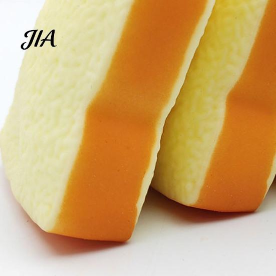 Relaxation Bread Toy 1/2Pcs Simulated Toast Stress Relief Toy, Sliced Squeeze Sensory Anxiety Gadget Soft Stretchy Fake Food Fidget for Kids