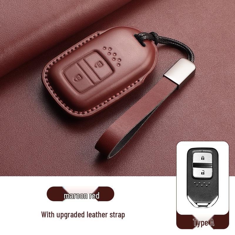 Key Case for Honda Avancier, Accord, CR-V, Civic, Haoying, Elysion with Buckle