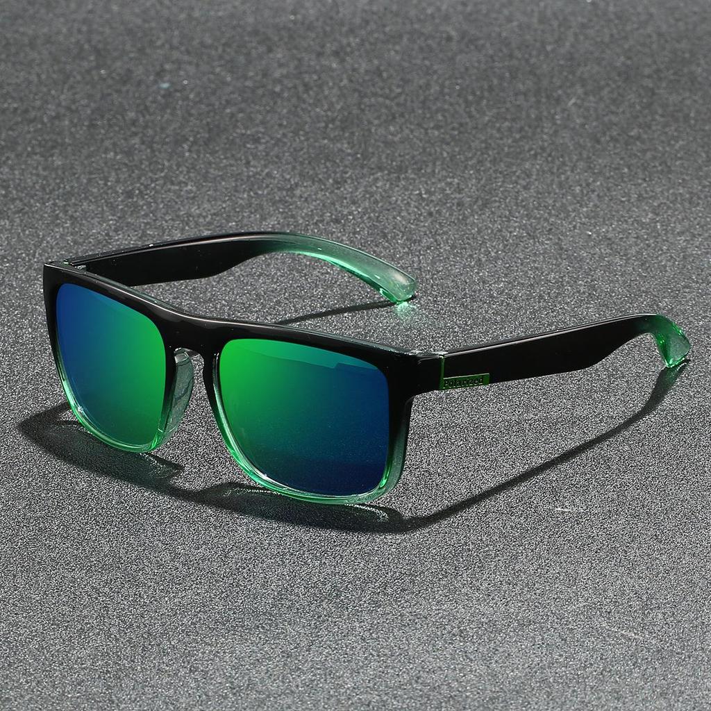 Men's High-End Polarized Cycling Sunglasses with Colorful Elastic Paint for Outdoor Sun Protection D731