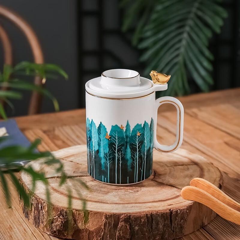 

Weidu Shuiyue Nordic Bird Ceramic Tea Set