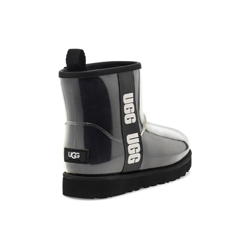 UGG Klasik Şeffaf Mini Bot 'Siyah' Kadın Spor Ayakkabıları 1113190-BLK