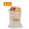 4/2/1PCS Linen Bread Bags,Reusable Drawstring Bag for Loaf, Homemade Artisan Bread Storage Bag,Linen Bread Bags for Baguette
