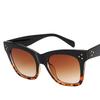 Latest Ladies Oversized Frames Cat Eyes Sun Glasses Fashion Ladies's Sun Glasses Vintage Gents UV Protective Goggles UV400 Eyewear