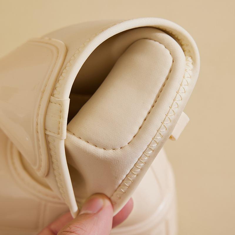 rain shoes women's short non-slip waterproof shoes new adult fashion rubber shoes platform jelly rain boots water boots