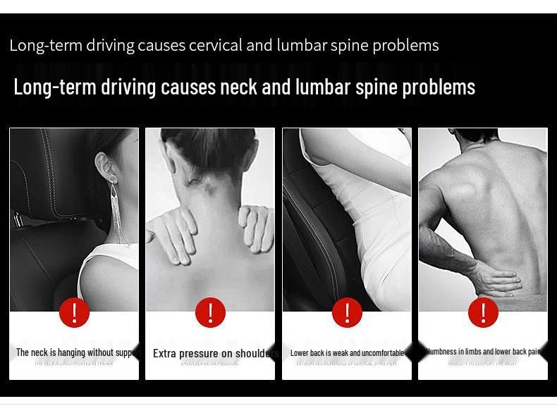 Cojín para Reposacabezas y Soporte Lumbar de Coche para Toyota Corolla, RAV4, Camry, Highlander, Avalon