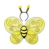 Kids Bee Costume Set Wings Headband Cute Accessories for Stage Show