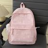 Schoolbag new schoolbag female ins Japanese girl college style backpack Korean version Harajuku printed middle school student casual backpack