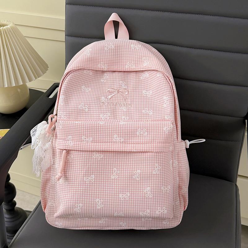 Schoolbag new schoolbag female ins Japanese girl college style backpack Korean version Harajuku printed middle school student casual backpack