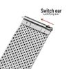 Milan Nise 1.0 Thick Line Double Buckle Watch Strap, Compatible with DW Stainless Steel Mesh, 20/22/24mm.