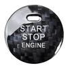 Real Carbon Fiber Push Start Button Cover Fit for Mazda 3 6 CX-5 CX-9 MX-5 Miata, Car Interior Keyless Start Button Decorations Accessories 1 Pack