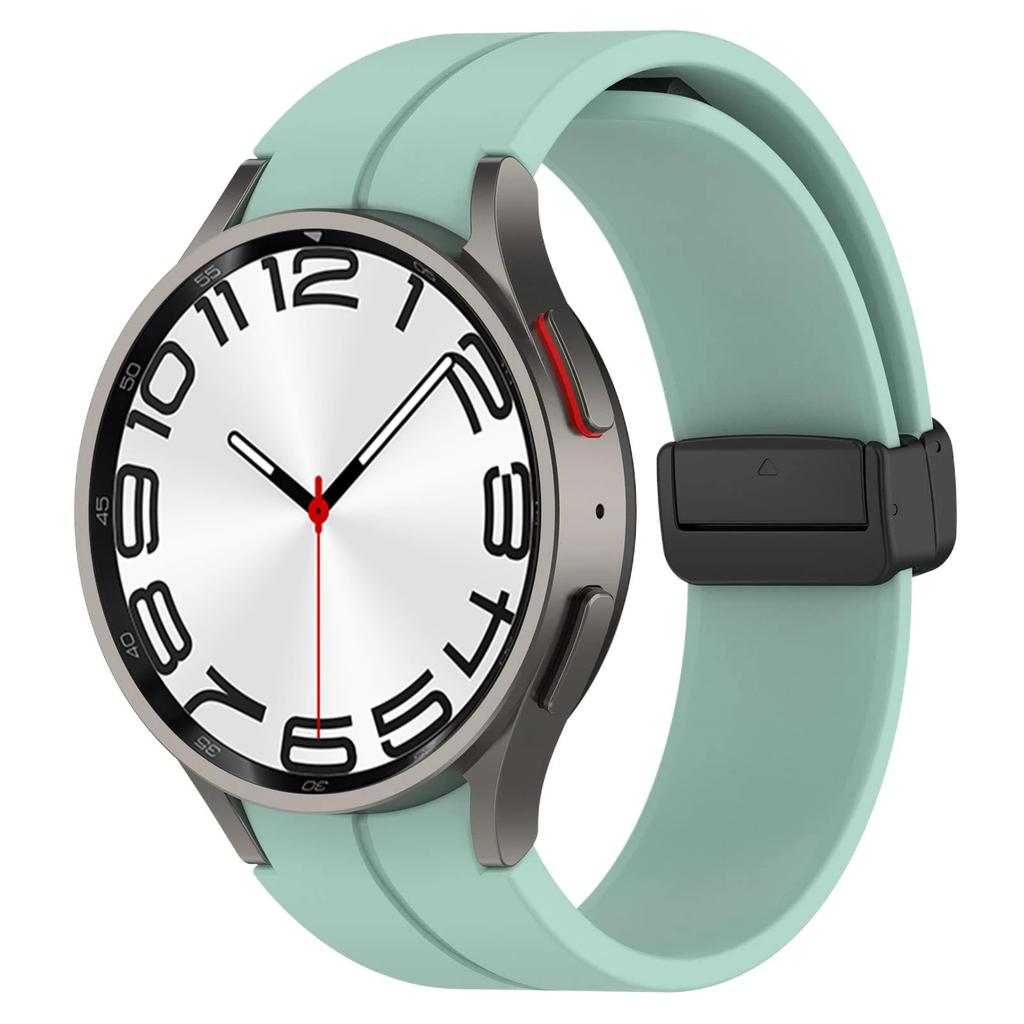 Silicone No Gaps Strap For Samsung Galaxy Watch 7/6/5/4 44mm 40mm 5Pro 45mm Bracelet Band Galaxy 6 Classic 47mm 43mm 46mm Correa