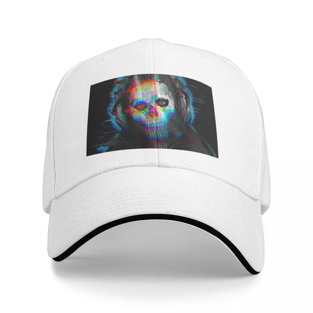 Ghost Glitch Baseball Cap Rugby Sailor Cap for Men Hat Man Luxury Kids  Womens Mens