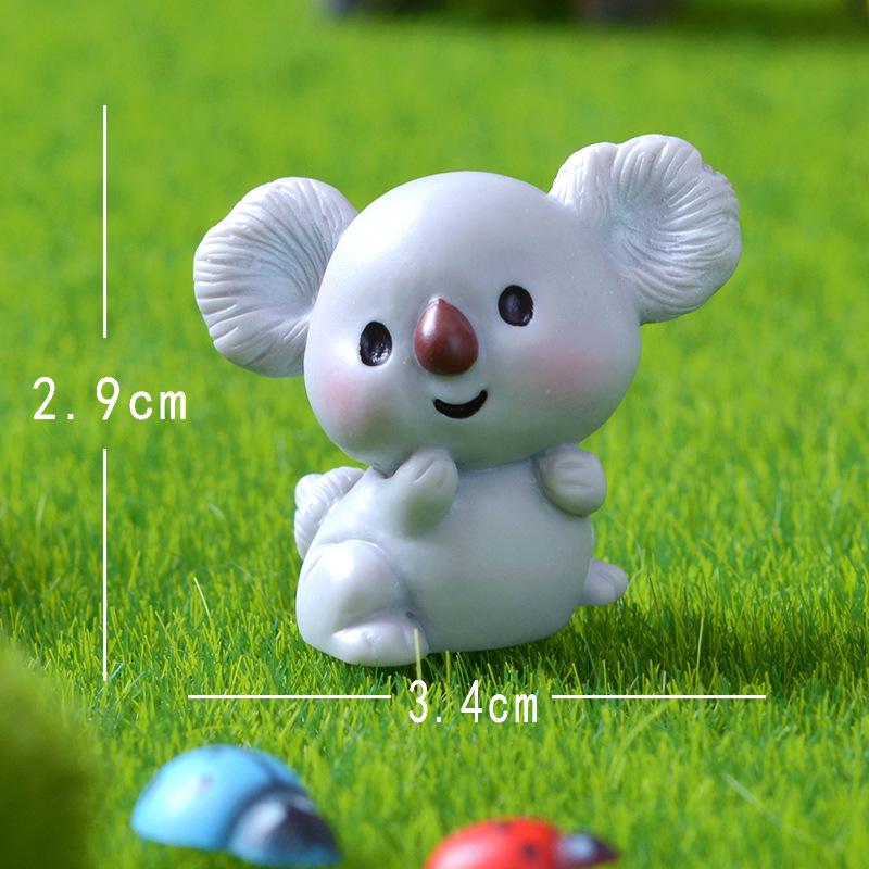 

Adorable Mini Cartoon Koala Garden Ornament for Potted Plants