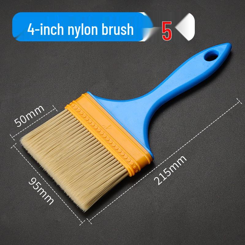 Soft Nylon Bristle Cleaning and Dust Removal Brush for Industrial Paint and Oil Application