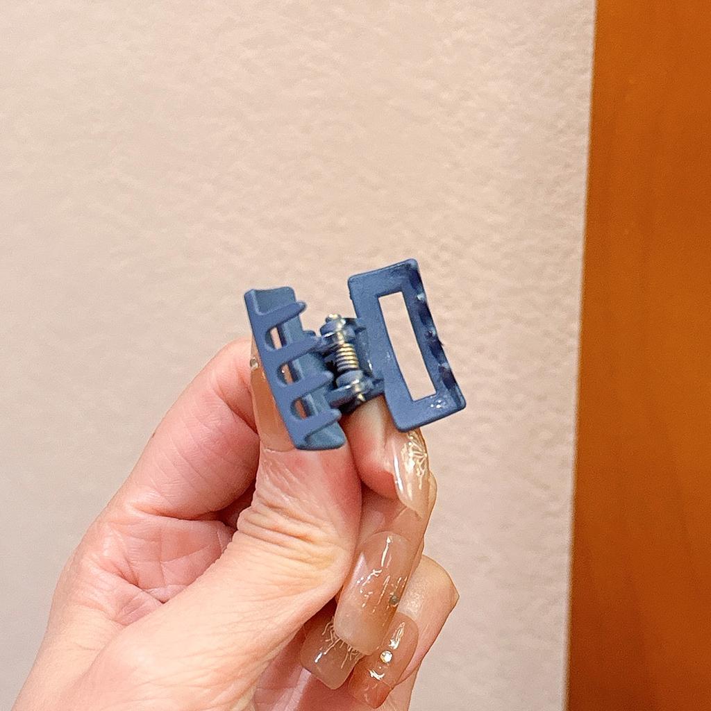 Korejský Smíšený Vlasy Mini Kompaktní Sponka do Vlasů Matná Barva Mléčné Kávy Dívčí Ofina Roztomilá Sponka do Vlasů Kompaktní Sponka do Vlasů Sponka do Bočních Vlasů Vlasový Doplněk