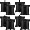 16 Pack Canopy Weight Bags For Canopy Tent Heavy Duty Leg Canopy Weight Sand Bags Black 400 Lbs Canopy Support Frame Fixed Sandb