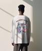 OHP Ohpxharmonia Bwhite Tiger Basic Long Sleeve T-Shirt